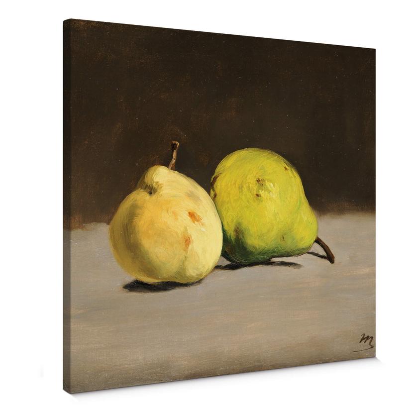 Lienzo Manet - Dos peras