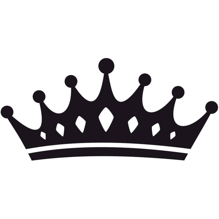 Adesivo murale - Corona 2