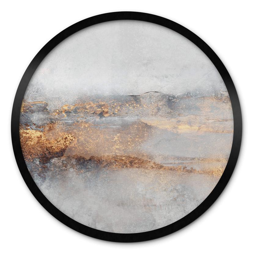 Póster Fredriksson - Goldige Spur im Nebel - Redondo