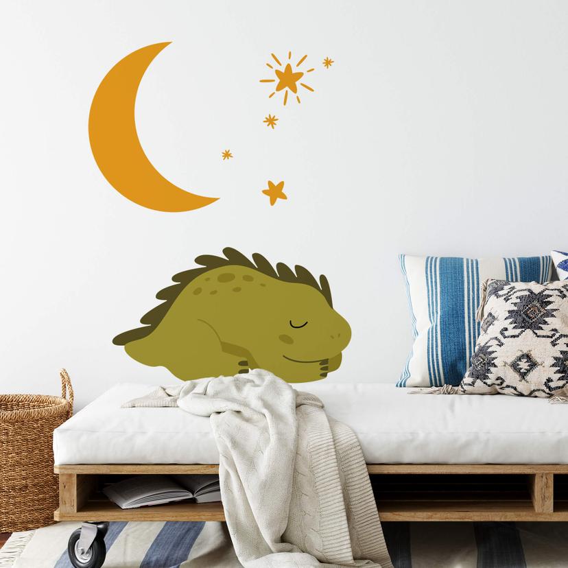 Adesivo murale - Dinosauro addormentato