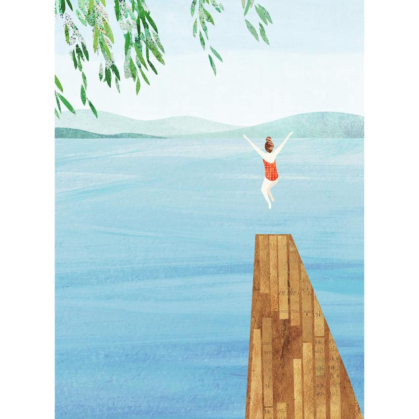 Fototapet Rivers - Wild Swim