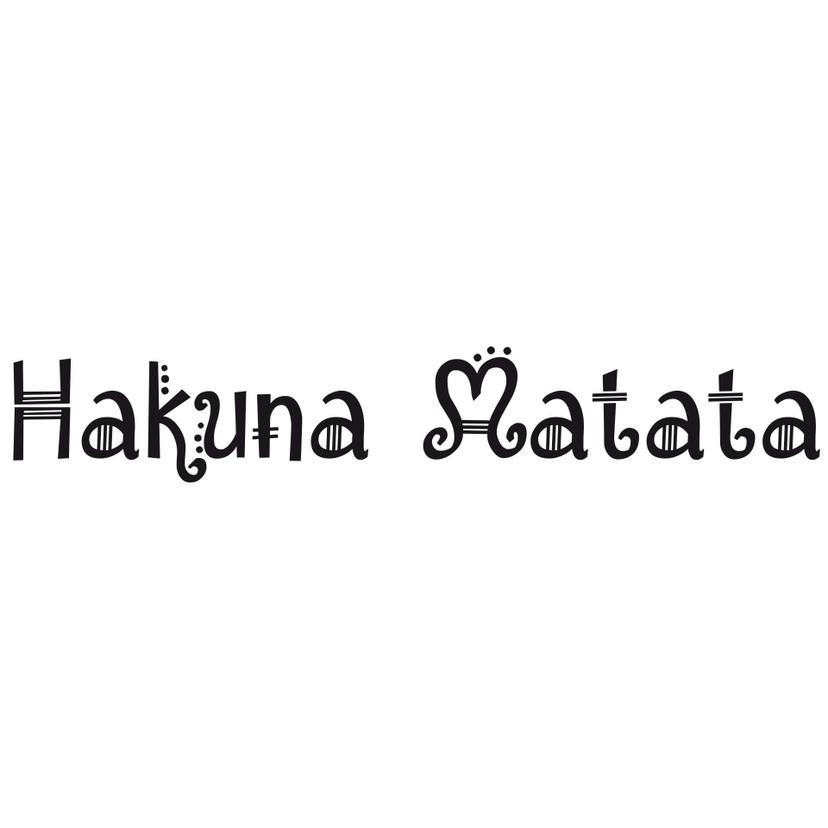 Adesivo Hakuna Matata 05