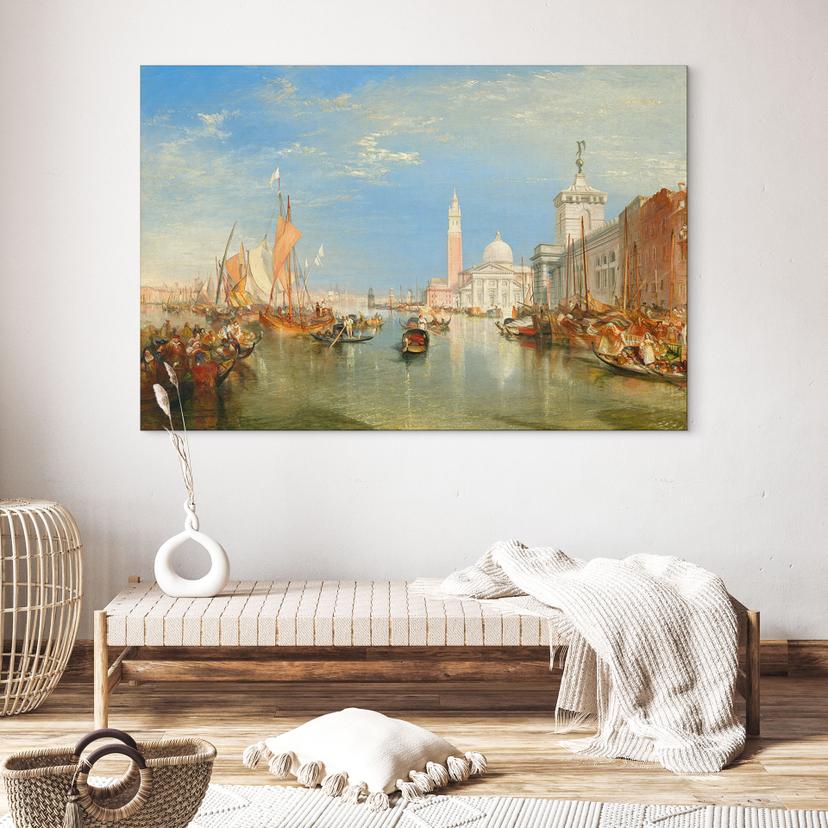 Stampe per pareti - Venezia, Dogana e S. Giorgio Maggiore - alluminio dibond