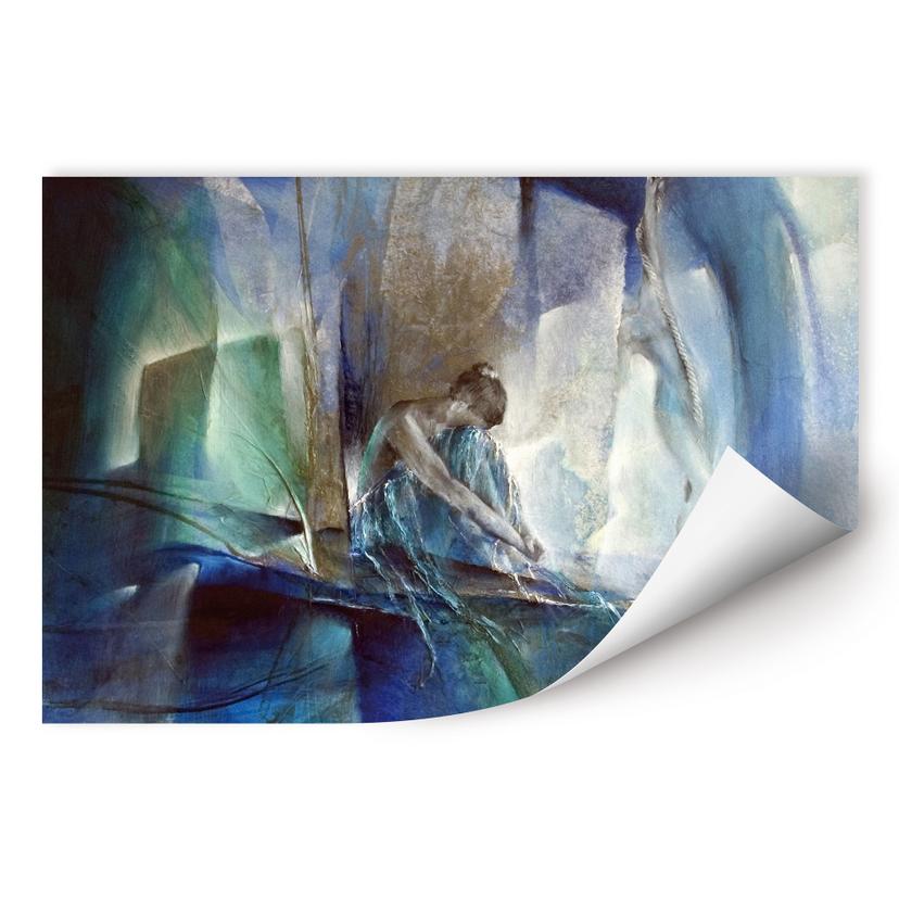 Zelfklevende Poster - Schmucker - Blue Room