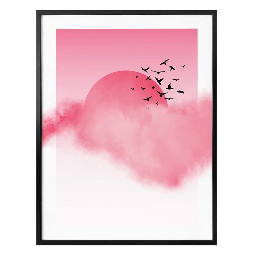 Póster de Creadores Nórdicos - Pink Sunshine