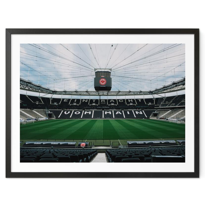 Plakat Eintracht Frankfurt - Stadion Tribunen