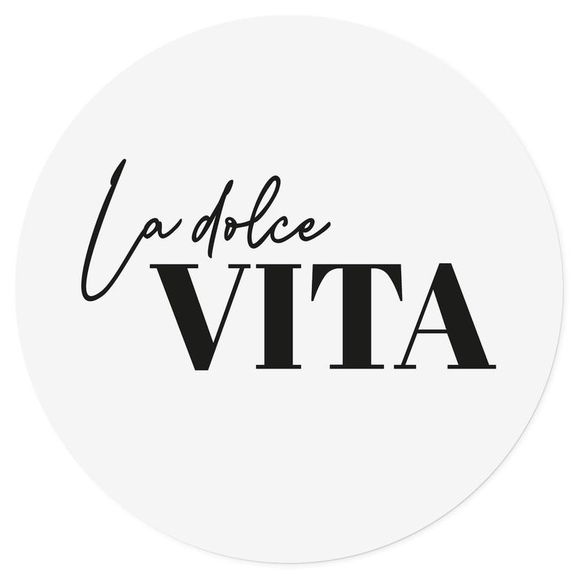 Adesivo murale La Dolce Vita