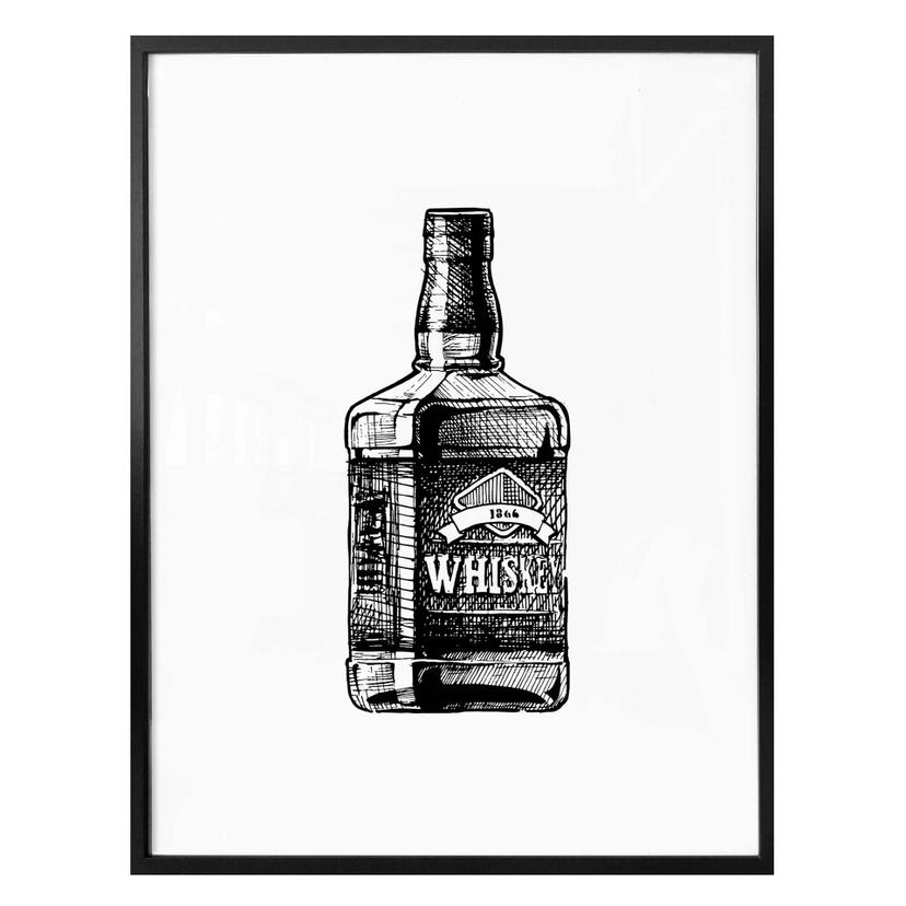 Póster Whisky