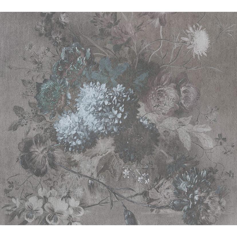 Fotomural Paredes de Patel bouquet gris 2