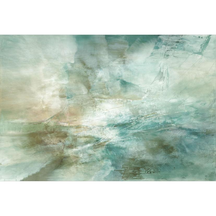 Fotomural de salón con arte abstracto - Schmucker