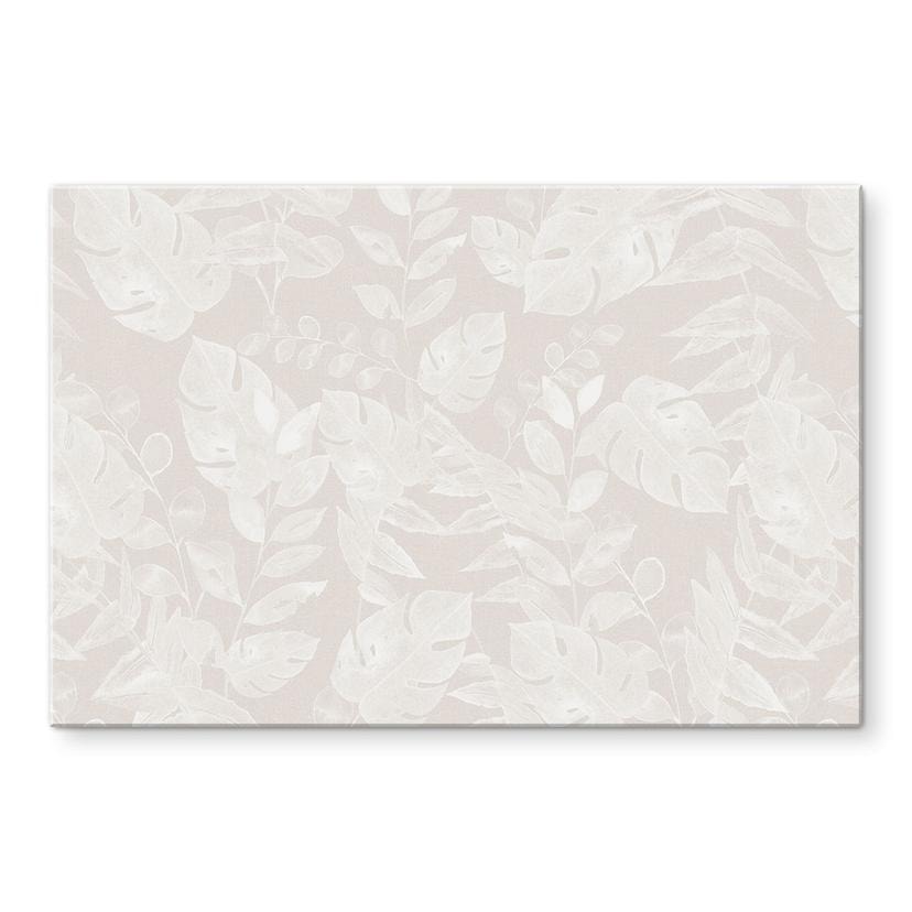 Tableaux Feuilles tropicales Beige - Bloomery Decor - Alu-Dibond