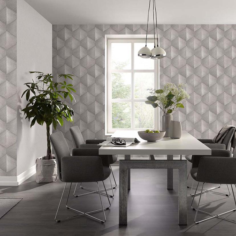 3D tapet, mønstret tapet Fashion for Walls 4 af Guido Maria Kretschmer beige