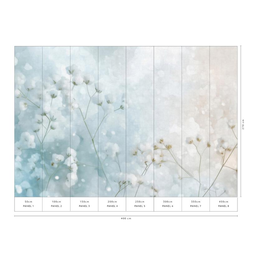 Guido Maria Kretschmer Cotton Haze - Edizione d'arte 2 Fotomurale azzurro