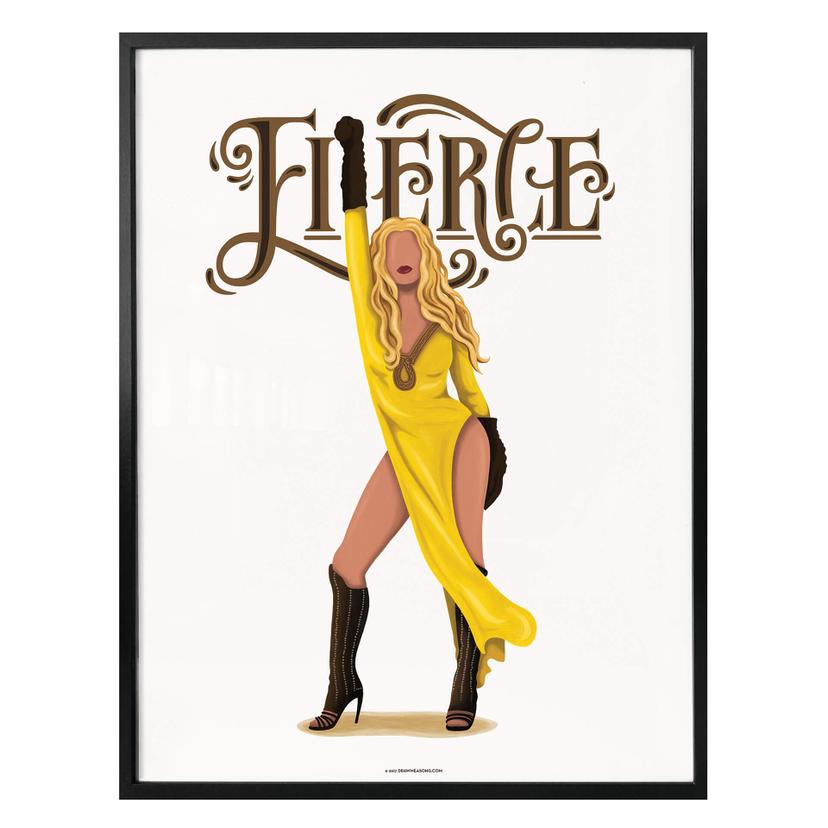 Póster Tohmé - Homenaje a Beyoncé
