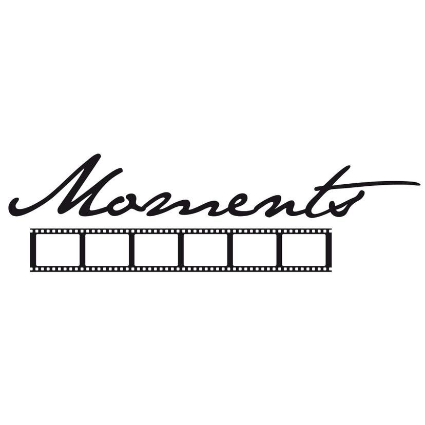 Sticker mural Moments avec emplacements pour photos