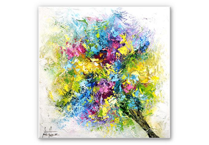 Tableau Forex - Fedrau - Laisse parler les fleurs 02