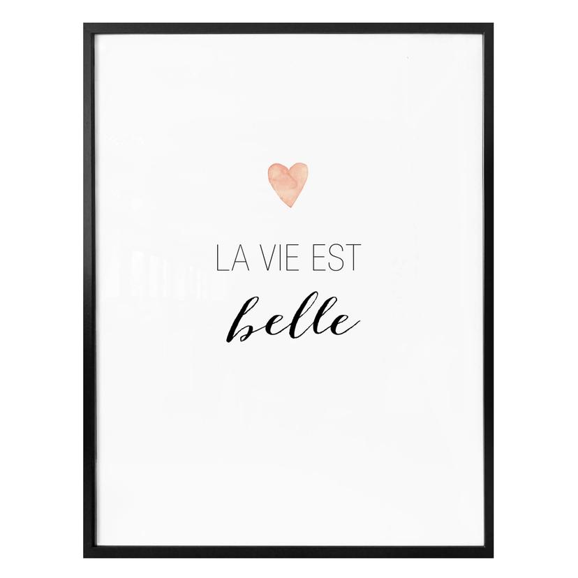 Póster de Confetti & Cream - La vie est belle
