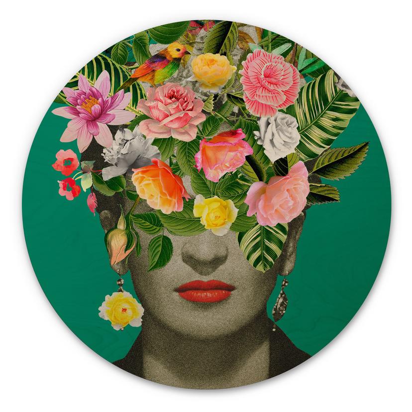 Billede af træ Frida Floral - Frida Floral Studio - Rundt