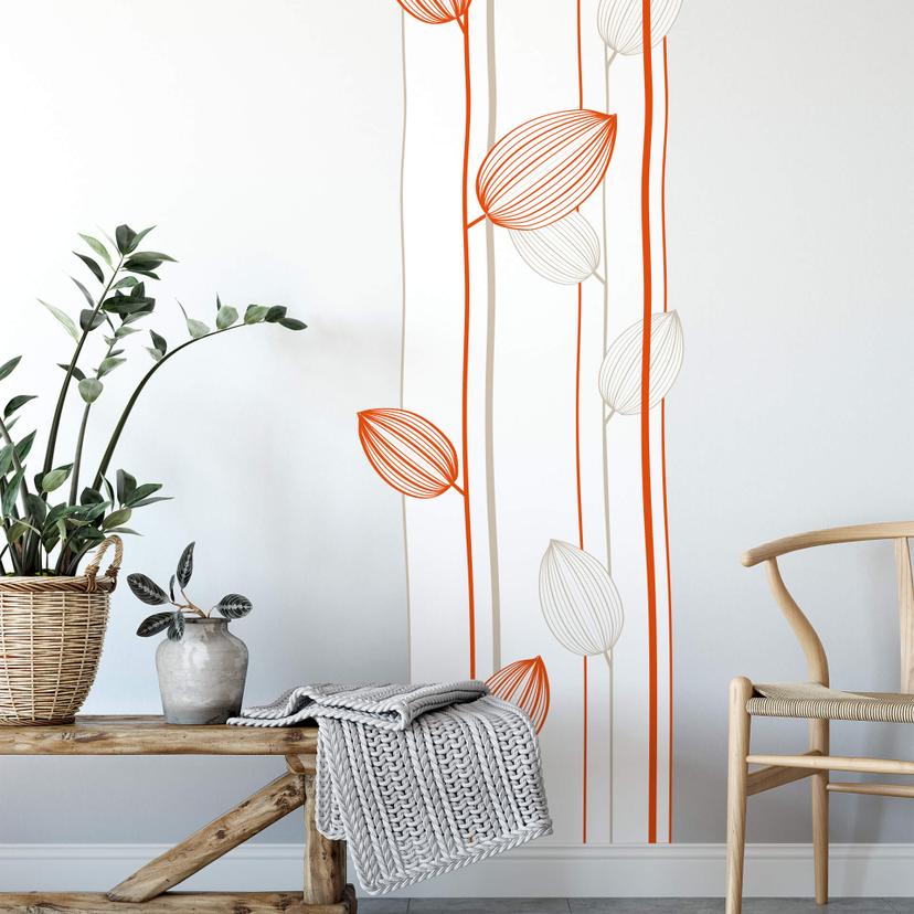 Sticker mural - Bodure Fleurs
