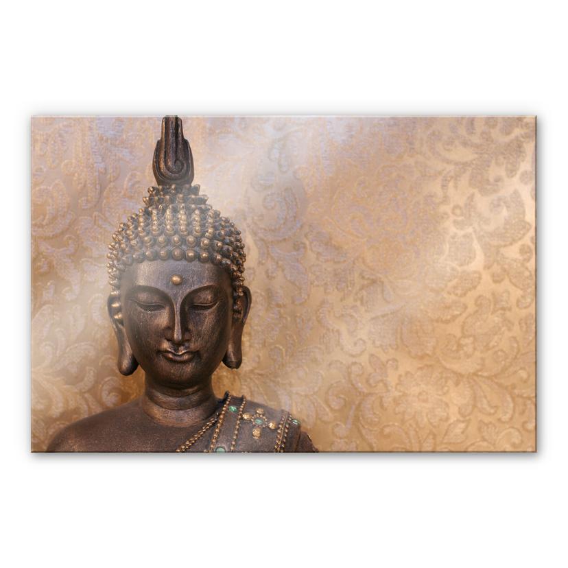Tableau en verre acrylique - Bouddha le sage