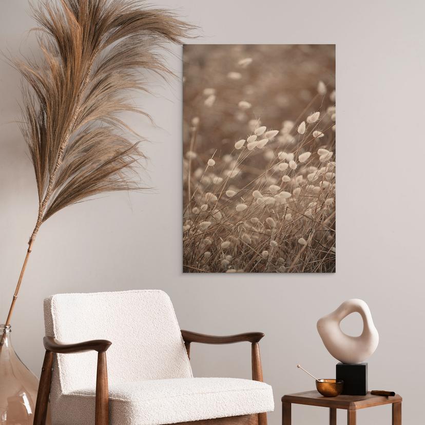 Stampa su legno Erbe delicate alla luce dell'autunno - Collins