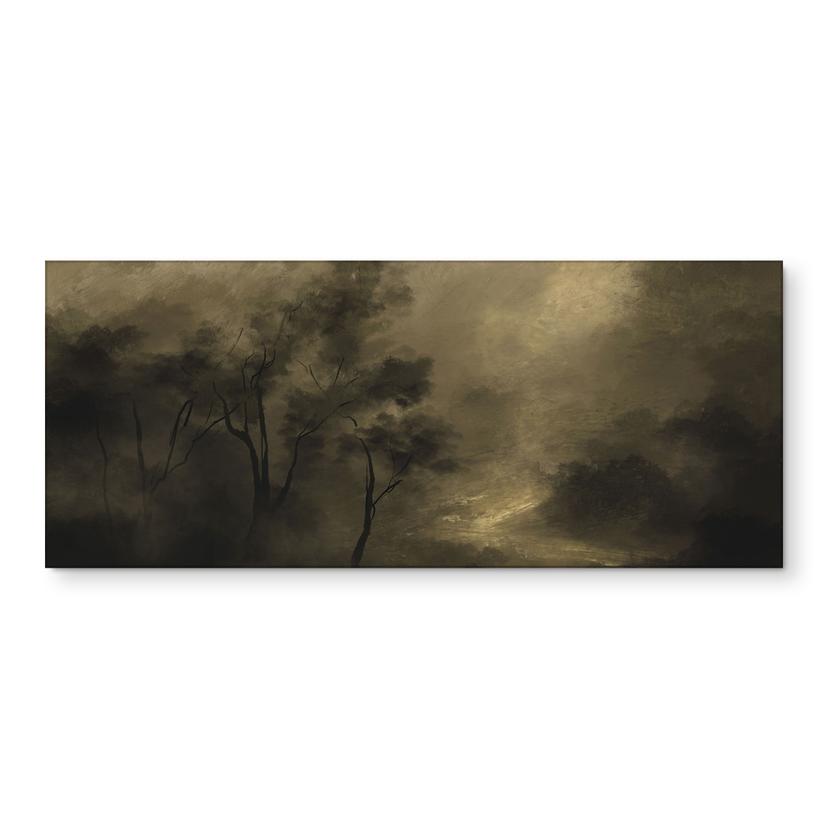 Rivestimento cucina Alberi nella nebbia del crepuscolo - Hobday