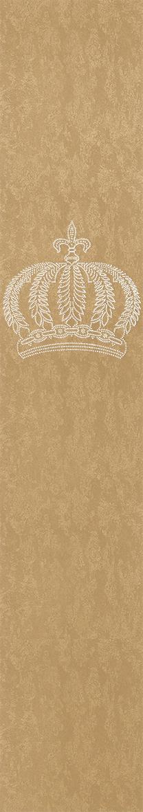 Carta da parati in tessuto non tessuto a corona, look cemento look metallo moderno lucido in oro