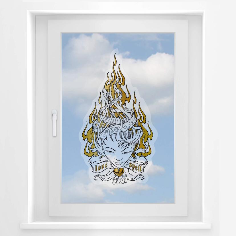 Cuadro de ventana LA Ink Hechizo de amor