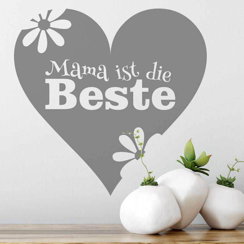 Wandtattoo Mama ist die Beste