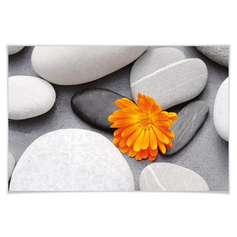 Giant Art® XXL-Poster A Heart Among Stones - 175x115 cm