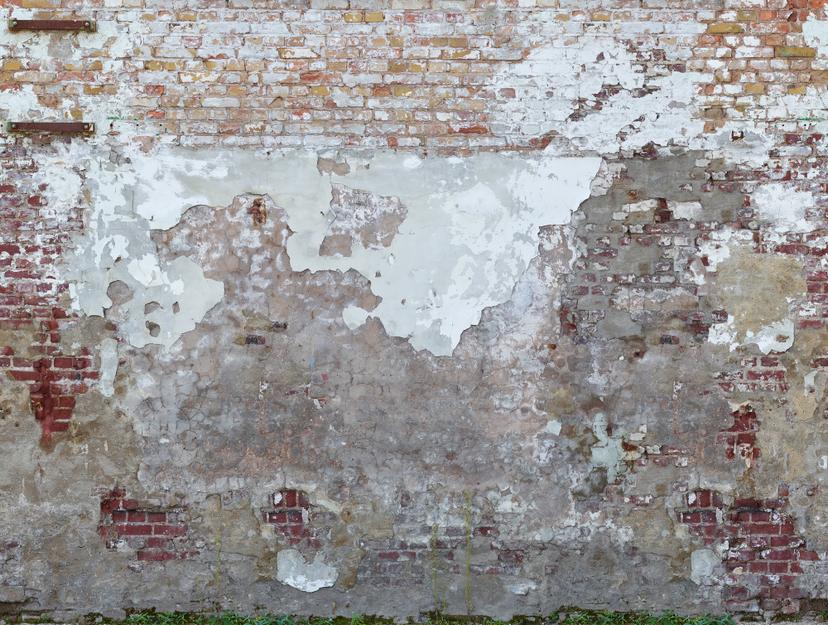 Fotomural de piedra gris marrón - Papel pintado tejido-no tejido Livingwalls industriales - Mate y l