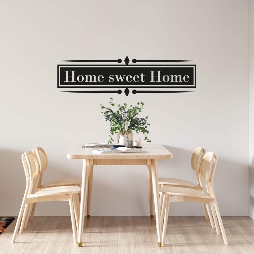 Wallsticker Home sweet Home 5