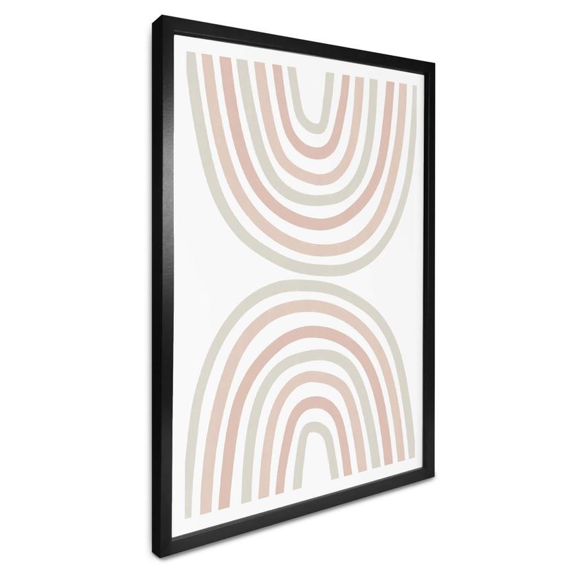 Póster uplusmestudio - Doble arco iris