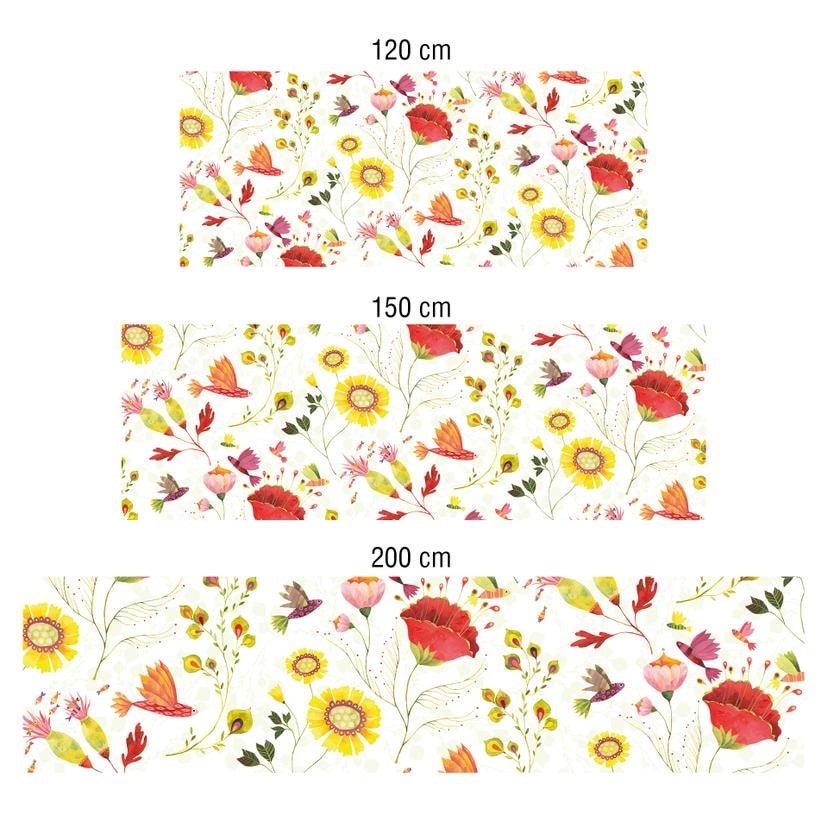 Keukenachterwand - Fantasy Flowers