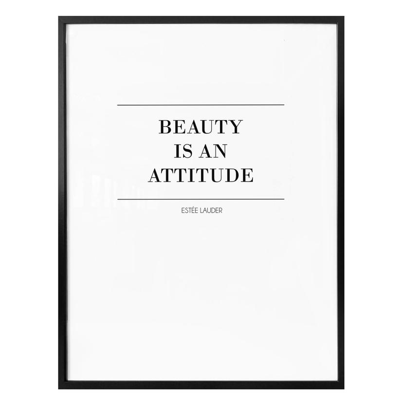 Poster Beauty is an attitude