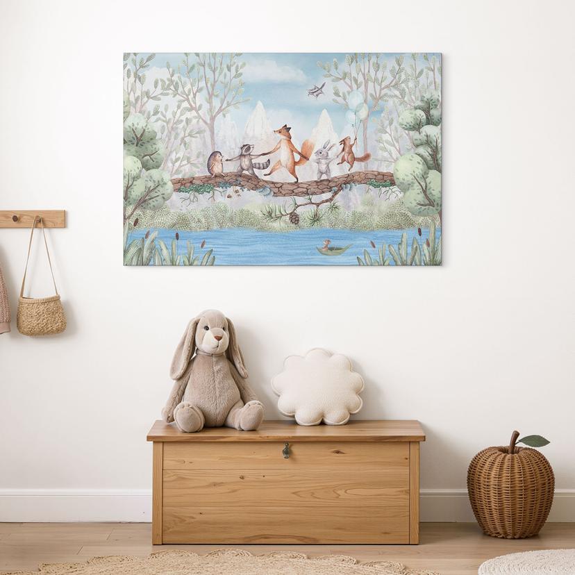 Quadro Gita Animale nella Natura - Oliver Robins - Alu-Dibond