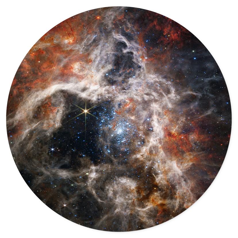 Adesivo murale Telescopio James Webb - Nebulosa Tarantola
