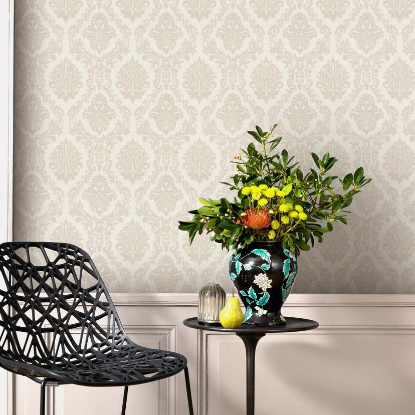 Dekorativt tapet Erismann Versailles creme