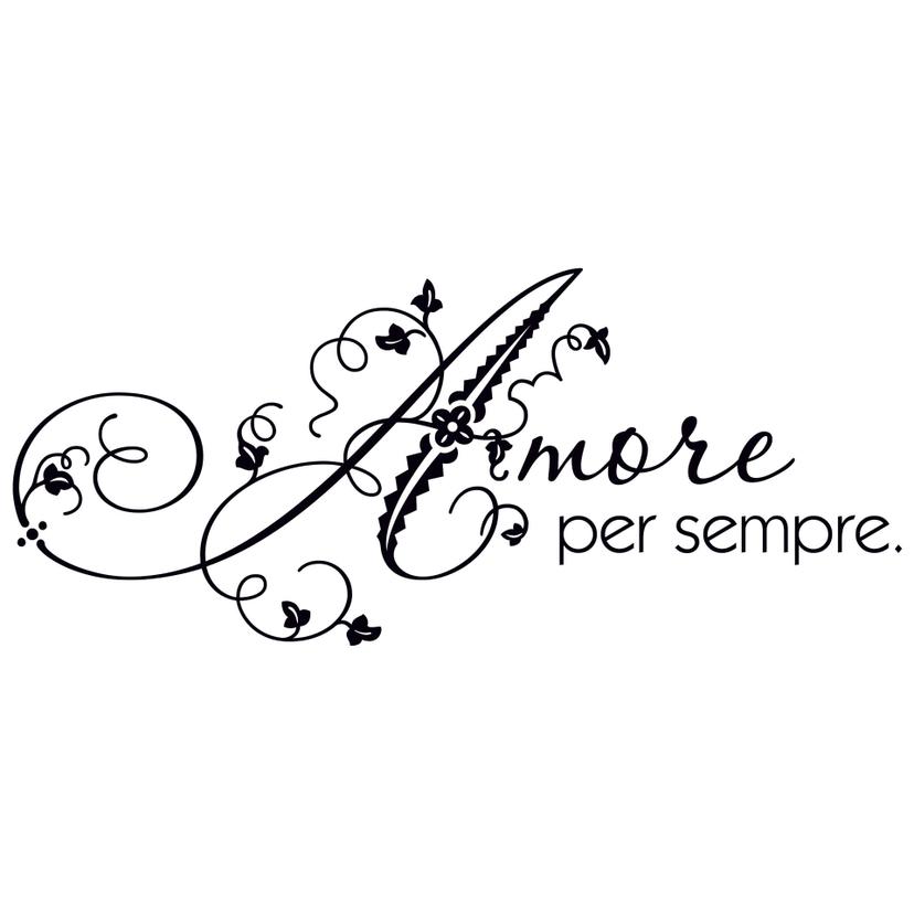 Sticker mural - Amore per sempre