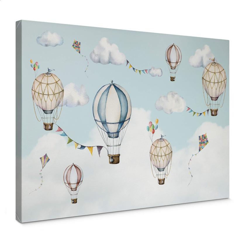 Lienzo Oliver Robins - Balloon Bonanza
