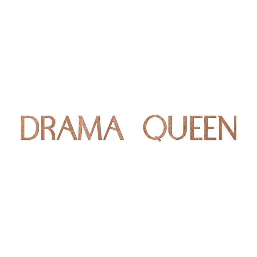 Houten Wanddecoratie Mahoniefineer Drama Queen