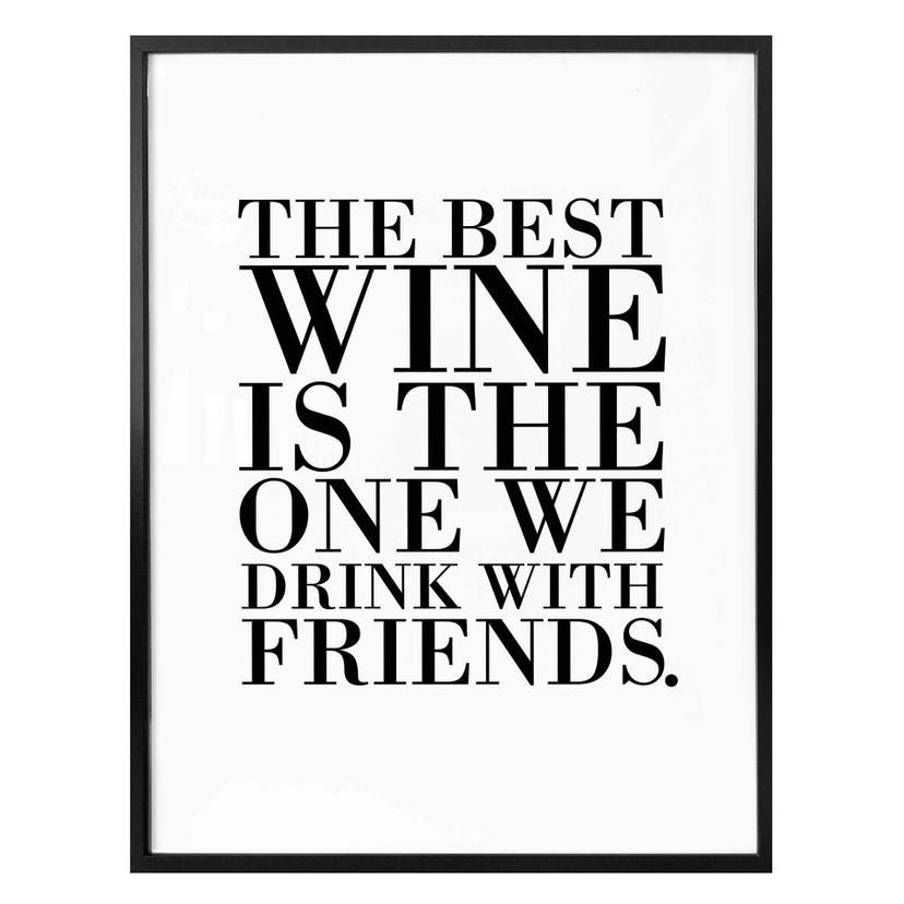 Póster - El mejor vino