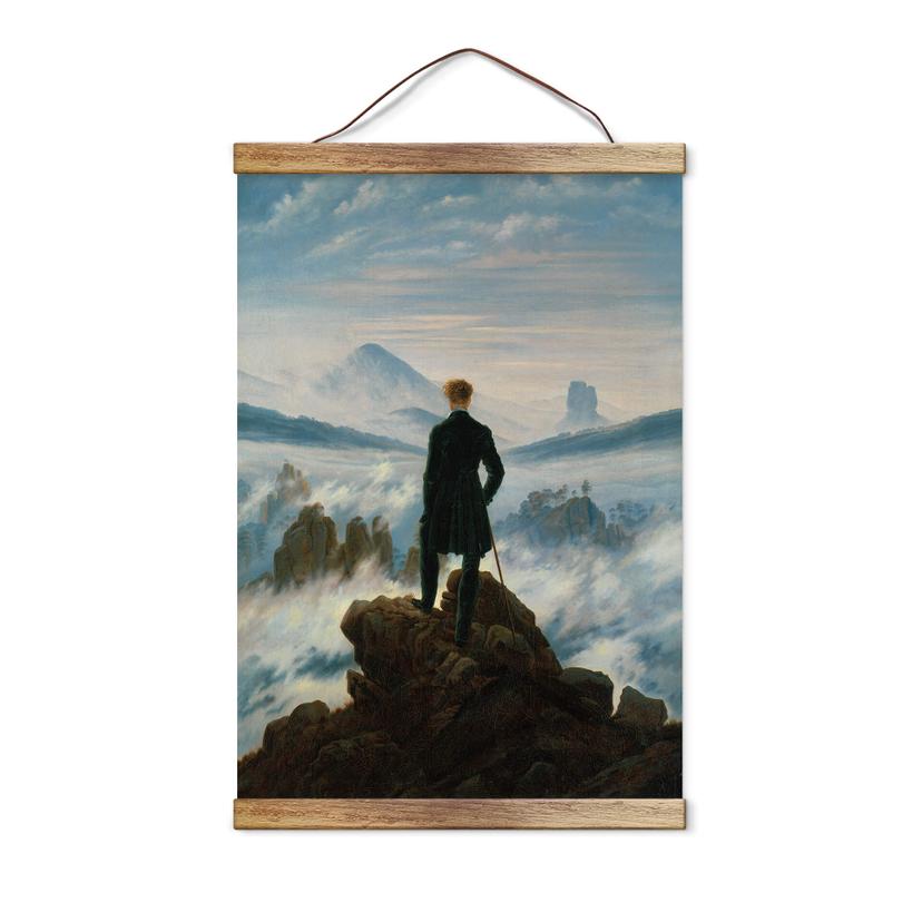 Tekstil plakat Friedrich - Vandreren