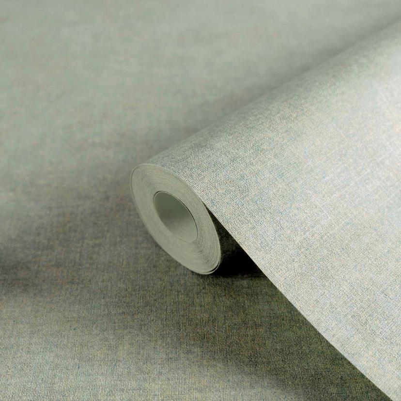 Carta da parati testurizzata in lino grigio chiaro - elegante carta da parati in tessuto non tessuto
