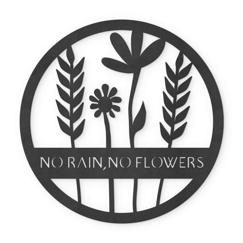 Decoro MDF - No rain no flowers