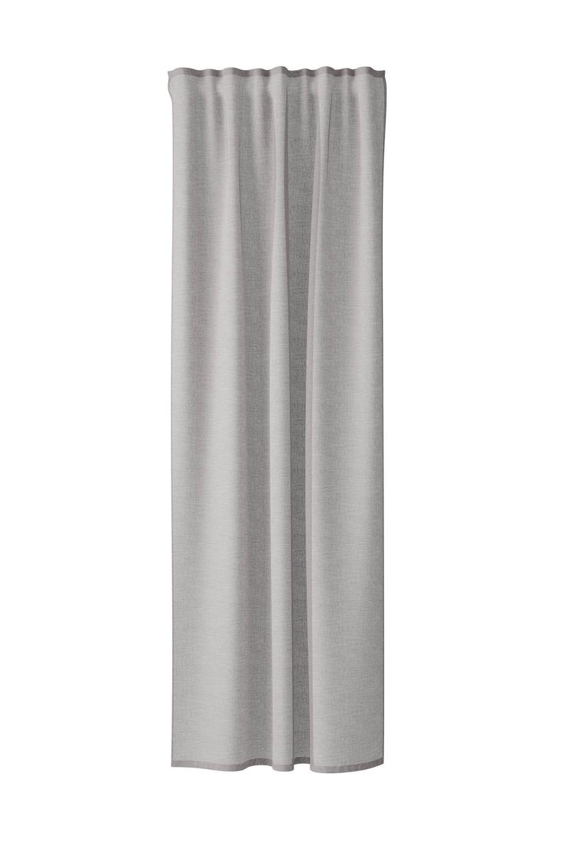 Homing Fertigschal mit verdeckten Schlaufen Oskar taupe -  2,45 x 1,4 m
