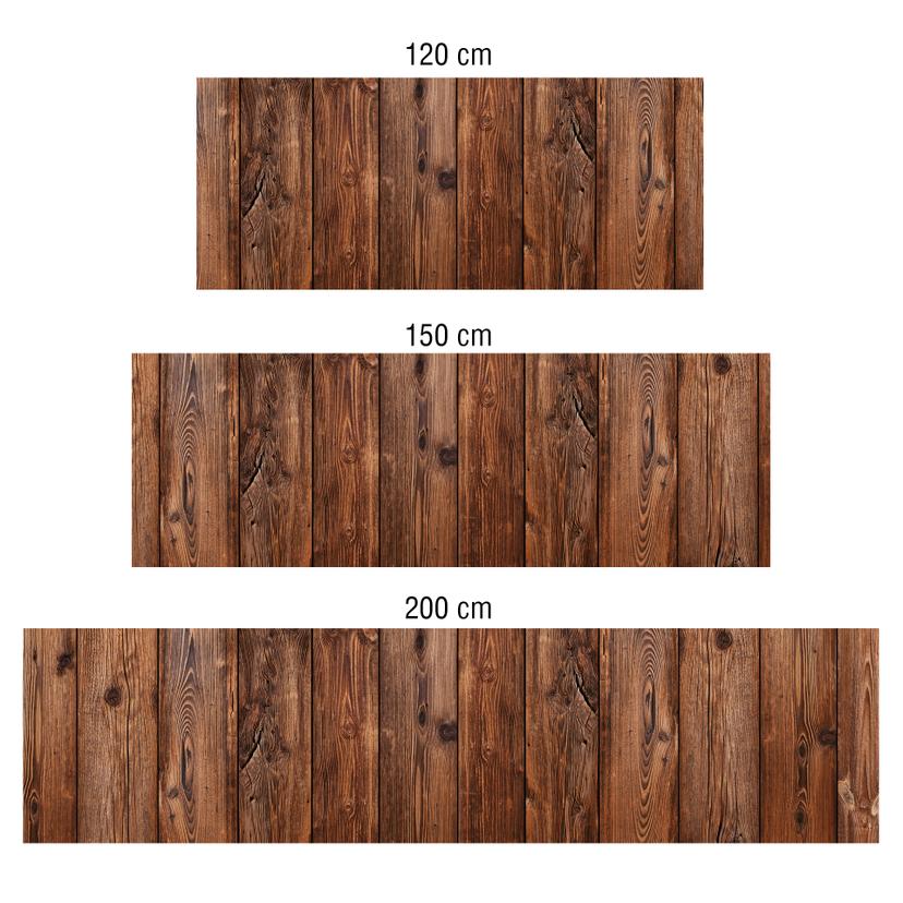 Revêtement pour cuisine - Alu-Dibond - Planche de bois