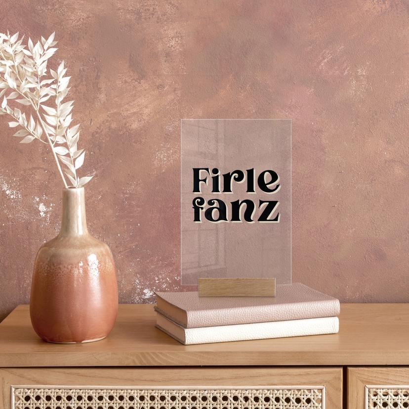 Tischaufsteller Firlefanz