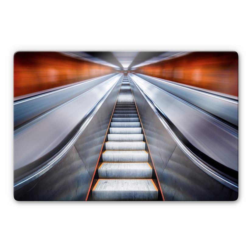 Tableau sur verre Kay PK - Escalator