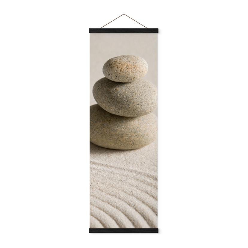 Tekstil plakat Sten i sand 2 - Panorama